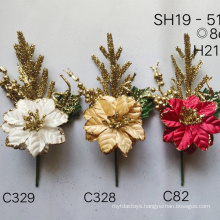 Decorative Artificial Colorful Christmas Flower